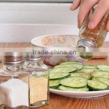 janpanese glass seasoning shaker spice bottle