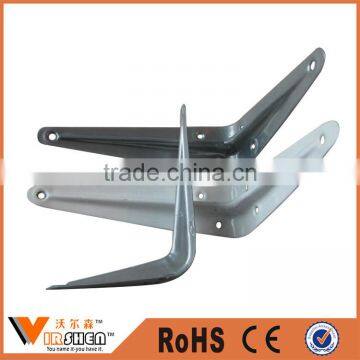 Triangle steel brackets window air conditioner metal hanging shelf bracket