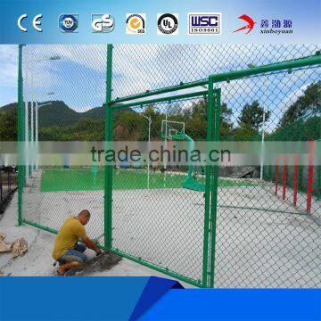 Anping Cheap 9 Gauge 4x10 Green Field Vinyl Coated Chain Link Fence Price photo-3