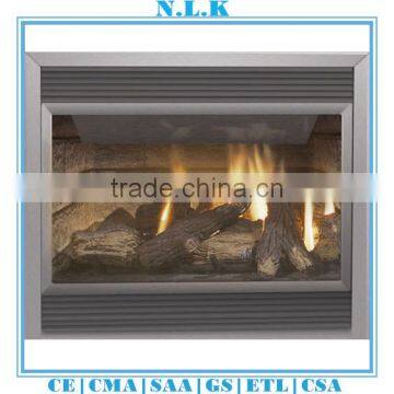 Eco-friendly Good quality insert gas fireplace CE certificate indoor used fireplaces cheap gas fireplaces