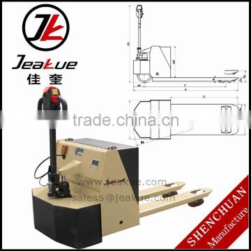 China brand ISO CE 2.5T Semi electric pallet truck