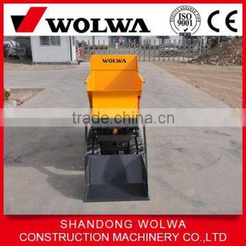 500kg Load Capacity Rubber Track Dumper With Hydraulic System photo-3