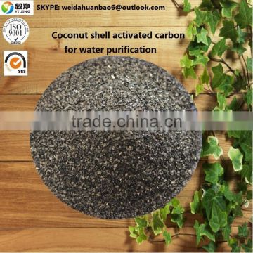 coconut shell activated carbon for water and gas treatment