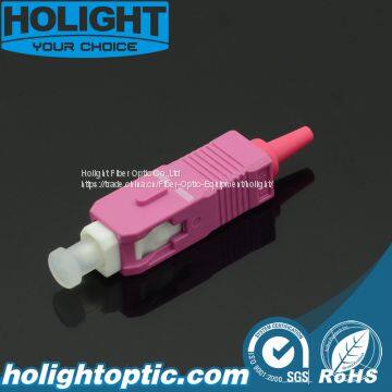 Fiber Optic Connectors Sc Om4 Pink photo-3