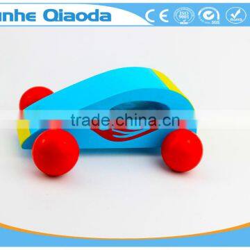 green color wood toys racing car toy for kids,Education city games wooden car model toy