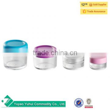 PS Single Wall Transparent Cosmetic Plastic Jar