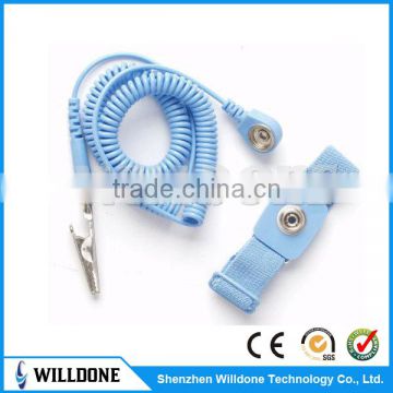 Top Quality PVC Elastic ESD Wrist Strap