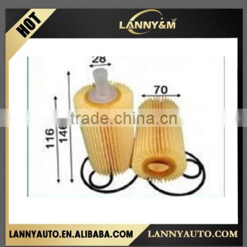 Auto parts for toyota oil filter paper 04152-51010