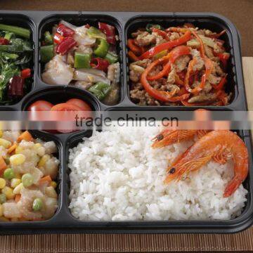 China Factory Direct Meal Prep 3-Compartment Food Containers, 10pack, Leak Proof Bento Lunch Food Box Container,Resturant photo-2