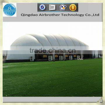 Anti-haze dismountable outdoor inflatable event hall