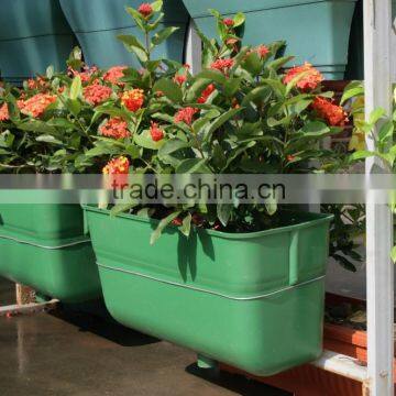 Self Watering Rectangular Planter Box for Outdoor Highway Landscaping photo-2