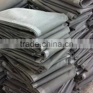 Flame Retardant PVC Dip Mesh Sheet 160GSM 420D/16X15 photo-6