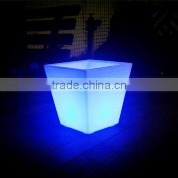 Glowing in the Dark Flower Planter Led Garden Lamp photo-2