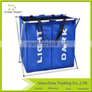 3-Bag Laundry Sorter Cart