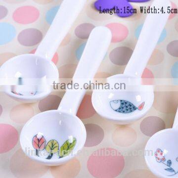 SP1523 Haonai Cute children-use ceramic spoon