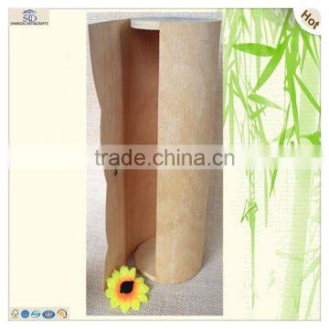 Custom Wood Color Oval Ribbon Soft Bark Brush Box photo-4