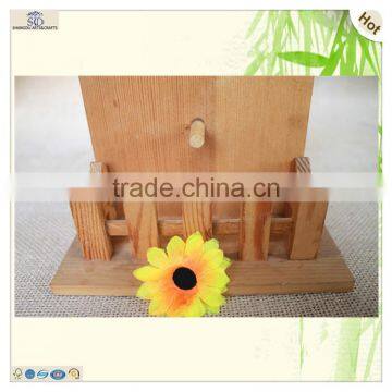 Love Gift Pine Wood Bird Garden Cage House photo-3