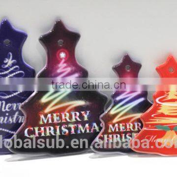 Hot selling Christmas tree shaped christmas ornaments imported in China