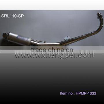 SRL110 SP exhaust , SRL110 SP new muffler, motorcycle exhaust