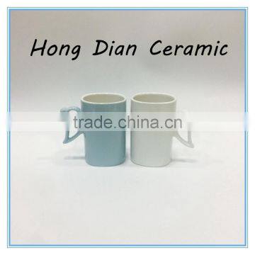 Chaozhou factory,sublimation ceramic beer mug made in China