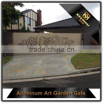 Modern Laser Cut Design Main Aluminum Entrance Door for Villa