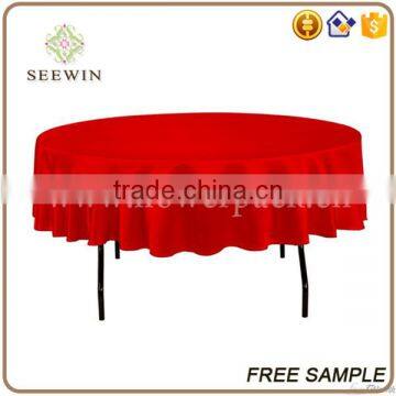 Polyester Fabrics Textile of Satin Table Cloth photo-3