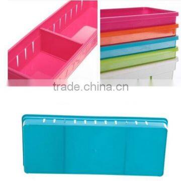 Fashion 3 Lattices Sundries Plastic Divided Storage Box/DIY Storage Box photo-4