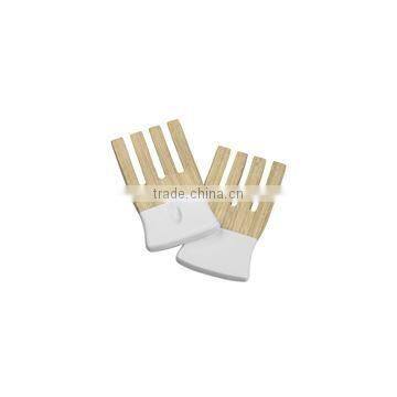 High quality best selling eco friendly spun bamboo colored salad hand from Vietnam