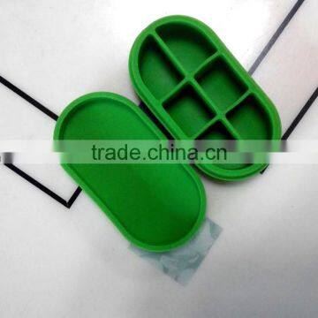 Eco-friendly Medical Convenient Seven Campartment Silicone Pill Case for Promotion photo-2