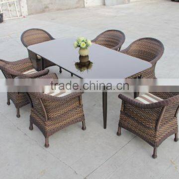 Wicker Dining Set/Man-made Fibre Leisure Furniture/outdoor Furnitur (BP-3017) photo-5