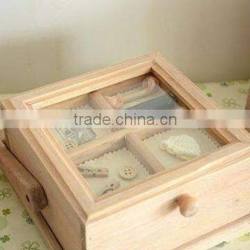 Rural Style Wooden Sewing Box photo-6