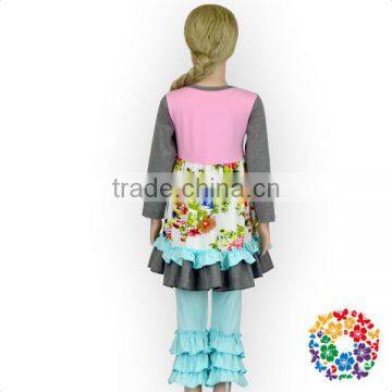 100 Cotton Fall Long Sleeve Baby Girl Dresses Wholesale Kids Children Frocks Designs photo-5