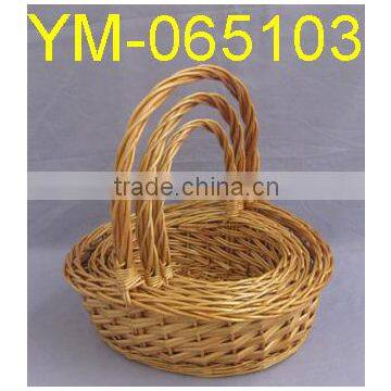 New Design Willow Basket Hot Sale