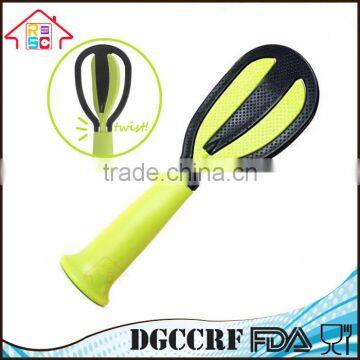 NBRSC Kitchen Multifunctiona Food Grade Plastic Non-Stick PP Foldable Scoop Rice Spoon and Whisk photo-2