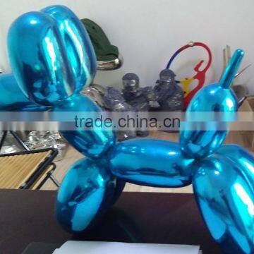 Small Plate Metal Famous Balloon Dog Statues for Sale photo-4