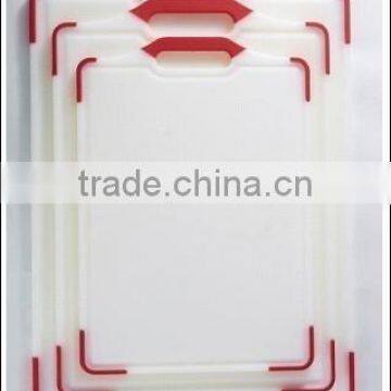 Kitchen Plastic Cutting Board Set Plastic Chopping Board Set With Holder