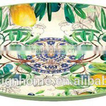 TUSCAN GROVE LARGE METAL TRAY
