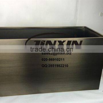 JINXIN Stainless Steel Planter Box Stainless Steel Flower Pot Antique Bronze Polish photo-2