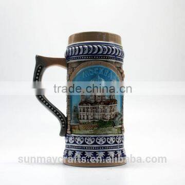 Wholesale Custom High Quality 3D MOCKBA Ceramic Souvenir Mugs Souvenir for Sale photo-2