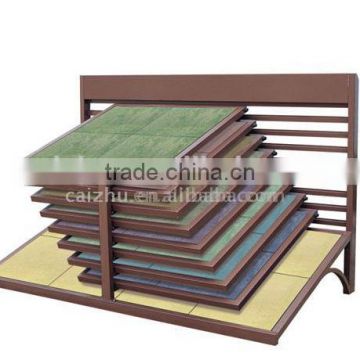 2016 Hot sale high quality Stationery cardboard floor tiles display racks