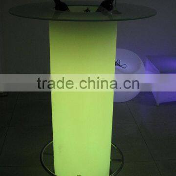 16 Colors Changing Rechargeable Battery LED Bar Table, Led Bar Furniture photo-3