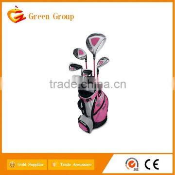 Club Set custom designed for golf