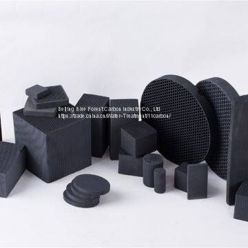 odor removal activated carbon block for collect air treatment