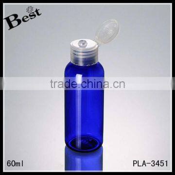 60ml Blue Pet Dropper Bottle Cosmetic Container Pet Dropper Bottle Wholesale photo-2