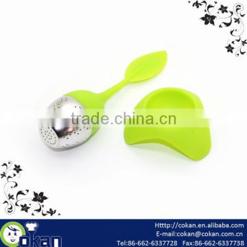 Stainless Steel Tea Infuser with Silicone Handle CK-TI0046