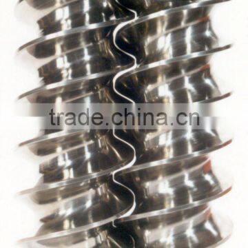 Segment screw and barrel/parallel double screw and barrel(double screw barrel for plastic processing)