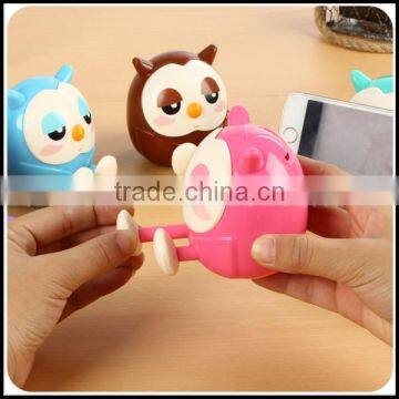 Made in China New Multi-fonction Plastic Cute Cell Phone Holder for Sale/OEM Plastic Money Box With Mobile Phone Holder photo-3