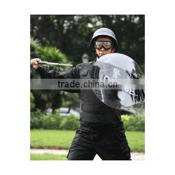 Diameter 530mm Round Shield Anti Riot Protective Shield/Transparent Polycarbonate Riot Shield photo-5