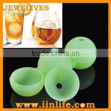 Cocktail Accessory Silicone Round Ice Ball Tray for Wine photo-5