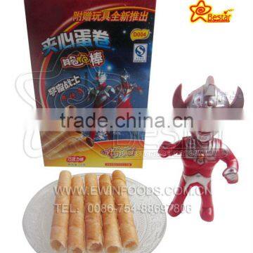 Yummy Egg Roll Cream Biscuit ,Robot Toy